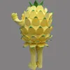 2018 Wysokiej Jakości Hot Cute Fruit Ananas Mascot Costume Fancy Party Dress Halloween Karnawał Kostiumy