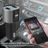 New High-Quality Wireless In-Car Bluetooth FM Transmitter Radio Adapter Car Kit Black MP3 Player USB Charge DHL UPS 191E