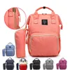 Mommy Mochilas Fraldas sacos das fraldas de Grande Capacidade impermeável Maternidade Backpack Mãe Bolsas Outdoor Enfermagem Malas de Viagem OOA3370