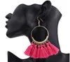 Handmade Ethnic Bohemian Dangle Tassel Earrings vintage women jewelry Earring