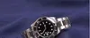 Lüks Erkekler İzle Otomatik İzle Paslanmaz Çelikler Gümüş kayış mavi siyah kadran erkek spor saatleri orologio di lusso kol saati251e