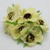 Toptan yüksek kaliteli ipek haşhaşlar Camellia büyük 5cm 60pcs/lot yapay çiçekler mısır haşhaş el yapımı küçük düğün dekorasyonu