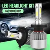 Nouvelle arrivée de voiture phares LED S2 COB soulignant lampe faisceau haute faisceau faible H4 H7 H11 9005 ampoule