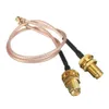 Extension Cord U.FL IPX to RP-SMA Female Connector Antenna RF Pigtail Cable Jumper for PCI WiFi Card RP-SMA Jack to IPX RG178