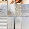 New Arrival Wymienny Wodoodporna Prywatność Frosted Glass Okno Film Dandelion Naklejki Film Okno Wystrój Sztuki