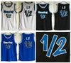 Mens Throwbck Basketball Jerseys #1/2 L.P. Jersey Anfernee Penny Hardaway Lil White Shirts Black Blue Stitched Shirt