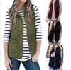 New Fashion Women's Vest Winter Coat Button Cardigan 4 Colors Single Breasted Vests