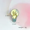 Miss Zoe Cartoon Light Bulb Pins Bra idé Brosch Knapp Pin Denim Jacket Jeans Pin Badge Smycken Kreativ present till barn Barn