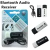 USB 3.5mm Stereo Audio Blutooth V4.0 Adaptador Receptor De Áudio de Música Sem Fio Bluetooth Portátil com caixa de varejo para o Altofalante