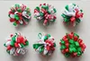 Kerstmis Loopy Bows Clips Haaraccessoires Meisje Lint Boutique Xmas Haar Bows Clip Bloem Haar Ties Meisjes Hoofdband 24 STKS HD3236