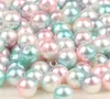 1000 pcs/lot perles en vrac ABS Imitation perle entretoise perles en vrac 4mm 6mm 8mm 10mm accessoire de bijoux pour la fabrication de bricolage