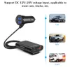 POWSTRO 4 Ports QC3.0 + 2.4A + 3.1AUSB Chargeur Voiture Universel USB Adaptateur Rapide avec Câble de Câble d'Extension 5.6ft pour Téléphone de Voiture MPV