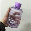 Nouvelle bouteille d'eau en bouteille en plastique Portable 650ml bouteille à boire Drinkware facilement bouteille préférée ventes directes d'usine