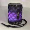 TG155 ユニバーサルワイヤレス Bluetooth スピーカー駆動サブウーファー LED ライトサポート TF カード FM MIC ミニデジタルスピーカー車のハンズフリー