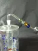 The new multi bubble pot Wholesale Glass bongs Oil Burner Glass Water Pipes Oil Rigs Smoking Free