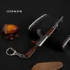 10-12 سم لعبة PlayerNunknown's Battlegrounds 3D Keychain 15 Style Pubg Keyring Saucepan Pendant Funny Kids Toy Gun Association