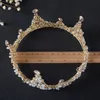 Shallow Jin Bai drill Crystals Wedding Tiaras And Crowns Bridal Tiaras Accessories Full Small Pearls Bridal Tiaras Crowns HG859