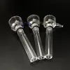 Wholesale Glass Male Slides and Female Stem Wine Cup style with black rubber simple downstem for water glass bong glass pipes