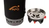 APG 1400ml portable Hiking camping gas stove burners system and flueless cooking