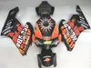 Hot sale Fairings para Honda CBR1000RR 2004 2005 preto laranja kit de molde de injeção CBR 1000 RR 04 05 QQ12