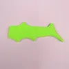 Forma de tiburón Soporte de manga de paleta Soportes de helado policromáticos Herramientas de neopreno Diseño exquisito Seguridad Ecológico 2 3ny ff