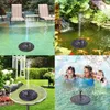 Bomba de tinta solar de jardim solar Bombas de água de banho de pássaro livre 1.4W para piscina