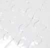 Mais barato!!! A4 Sublimação Em Branco Enigma 120 pcs DIY Artesanato de Transferência De Calor Da Imprensa Artesanato Jigsaw Puzzle branco em estoque SN1176