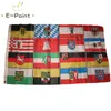Германия 16 государств флаг 3ft*5ft (90*150cm) размер рождественские украшения для дома флаг баннер подарки