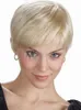 Moda Peruka Nowe Sexy Damskie Krótkie Platinum Blonde Natural Hair Wigs