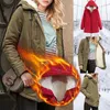 Damenjacken 2021 Frauen Winter verdicken warme Mantel weibliche Herbst mit Kapuze Plus Größe Basic Jacke Oberbekleidung schlanke lange Damen Chaqueta