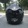 Black Motorcycle half helmet outdoor sport men and women Motorcycle Racing Helmet open face DOT approved