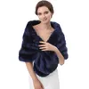 High Quality Faux Fur Warm Jackets New Arrival Faux Fur Women Wrap Cheap Fur Bolero Fashion Bridal Capes Female Shawls