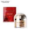 Miss Rose Face Sliose Powder 2 in 1 liscia in polvere sciolta con spazzole glitter oro conour ombretto palette9324257