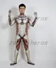 3D stampato Genji Cosplay Heroes Costume Lycra spandex Cosplay Halloween Party Cosplay Zentai Suit.