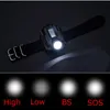 Powerful led Flashlight Tactical CREE LED 1000 Lm Display Rechargeable Wrist Watch Flashlight Waterproof Torch With Mini-compass