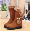 Snow Boots Botas femininas Ankle for Women Fashion Lady Boots Winter Zapatos Mujer Shoes Women's Winter Short plush Boots