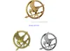 Movie The Hunger Games Mockingjay Pin Gold Plated Bird and Arrow Brooch Gift3341