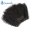 Capelli vergini brasiliani ricci crespi 3 pacchiLotto capelli umani brasiliani non trattati Jerry ricci 828 pollici per capelli donna nera Extens1542457