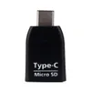 Stecker USB 3.1 Typ-C zu Micro SD SDXC TF Kartenleser für Macbook für SmartPhones