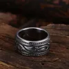 Antike Maya Mode Ring Herren Atainless Steel Schmuck Designer Schmuck Hip Hop Punk Style Herrenringe Biker Ringe Größe 8-125005401