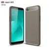 Przypadki Mobilelephone dla OPP A83 Luksusowe Włókno węglowe Ciężkie Ciężki dla OPP A83 Back Cover Free DHL Shipping