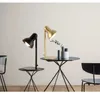 Nowoczesne żelazne lampy stołowe led lampa studium biurko światła prosty hotel ozdobny oświetlenie kryte do domowej sypialni wystrój vintage noc światło