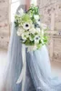 Blue New Baby Lace Bridesmaid Neck Necl