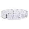 Oval Clear Acrylic Pigment Cup Cap Rack Permanent Tattoo Ink Cup Holder Stand 15 Holes Tattoo Accessories