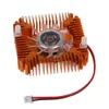 Freeshipping 5 * PC Laptop CPU VGA Karta wideo 55mm Chłodnica chłodnica Wentylator Heatsink