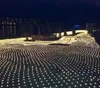 1,5 m * 1.5m 96LED Feiertag Weihnachtsbeleuchtung LED Netto Light Flashing Lights String Lights Alle über den Himmel Sternkopf Angeln NSet AC 110V-250V