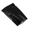 10x15cm Black Aluminium Folie Open Top Vacuüm Food Grade Packaging Tassen Voor Bake Product Candy Mylar Folie Vacuüm Heat Seal Opslag Pack Pouch