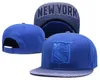 New York Rangers Hockey su ghiaccio Berretti in maglia Ricamo Cappello regolabile Cappellini snapback ricamati Blu Bianco Grigio Nero Cappelli cuciti O3205417