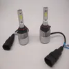LED Headlight Kit Low Beam High Pow 6000K White 200W 20000LM H11 H4 H7 H1 9005 9006 9007