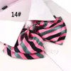 New Arrival School Style Girls Bow Pure Lady Dress Tie Collar Women Multi Style Stripe Pattern Silk Bow Ties For Ladies 2 piece